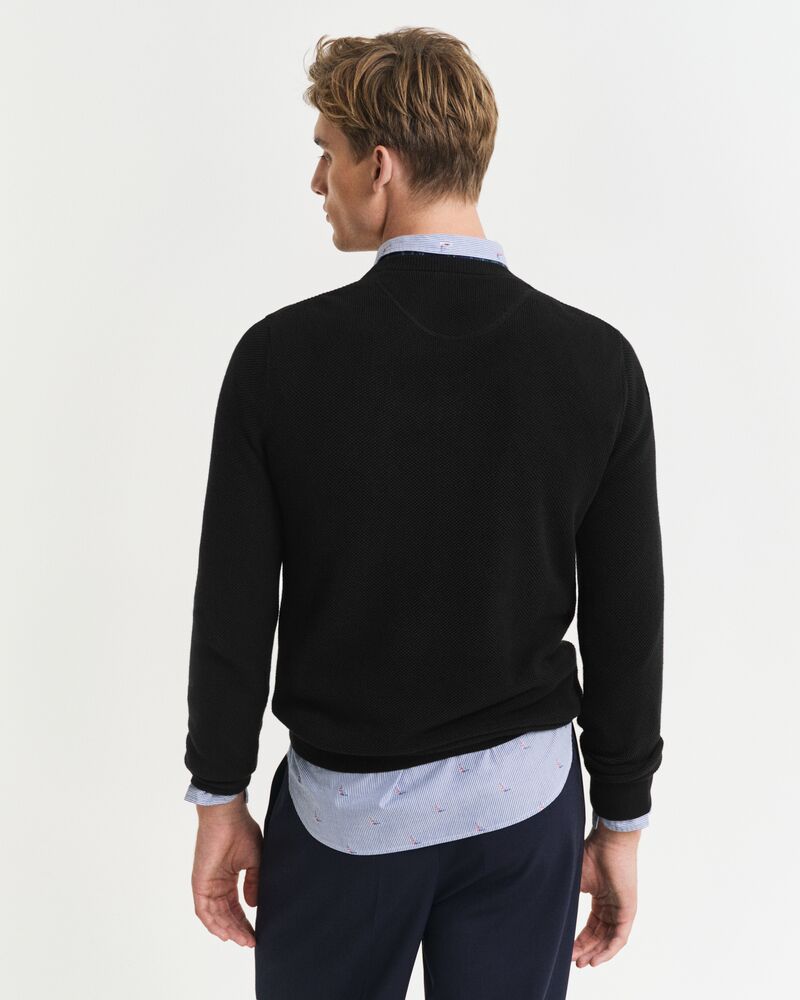 GANT Cotton Pique C-Neck/Pulover 8040521