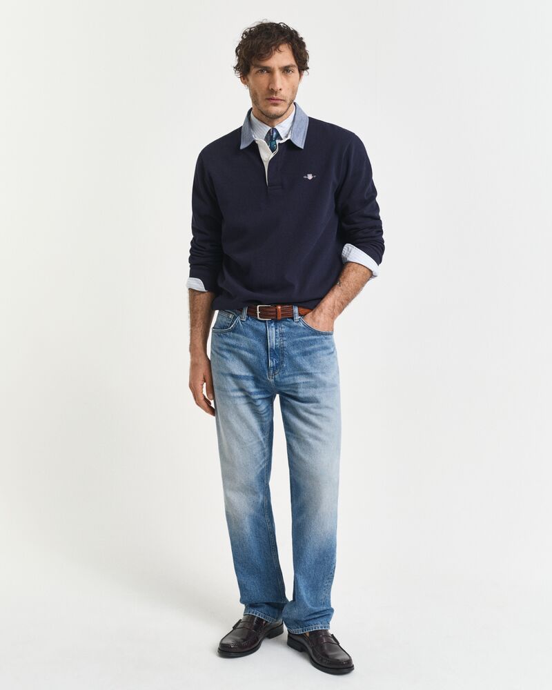 GANT Reg Chambray Heavy Rugger/Polo majica 2004082
