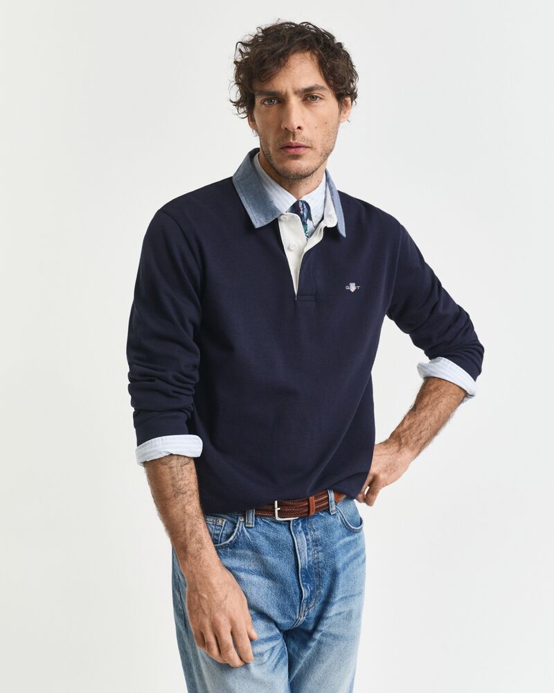 GANT Reg Chambray Heavy Rugger/Polo majica 2004082