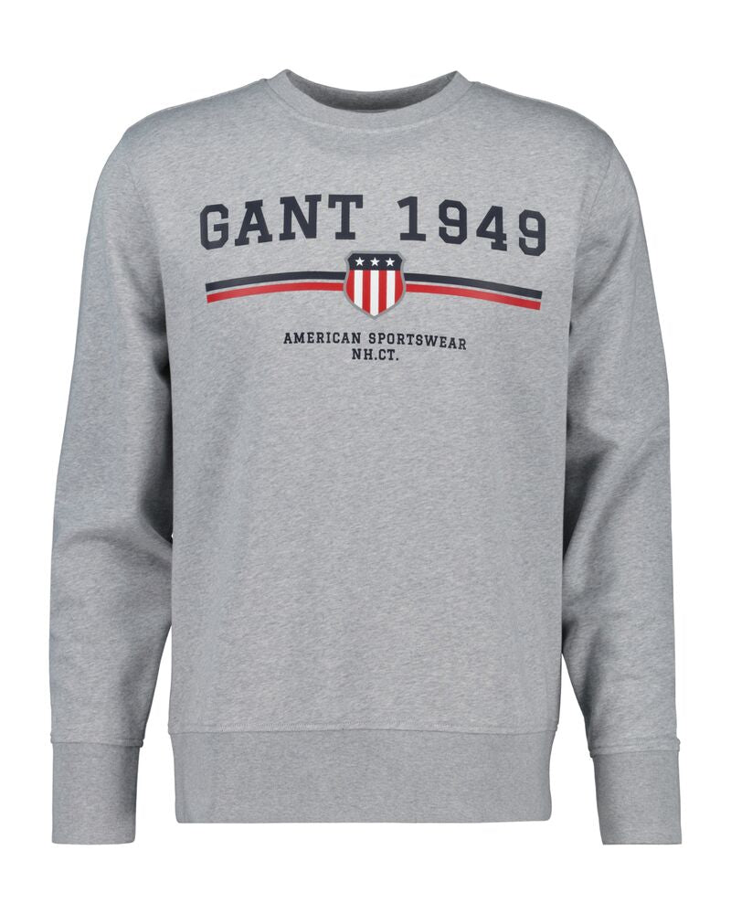 GANT Graphic C-Neck Sweat/Pulover 2067043