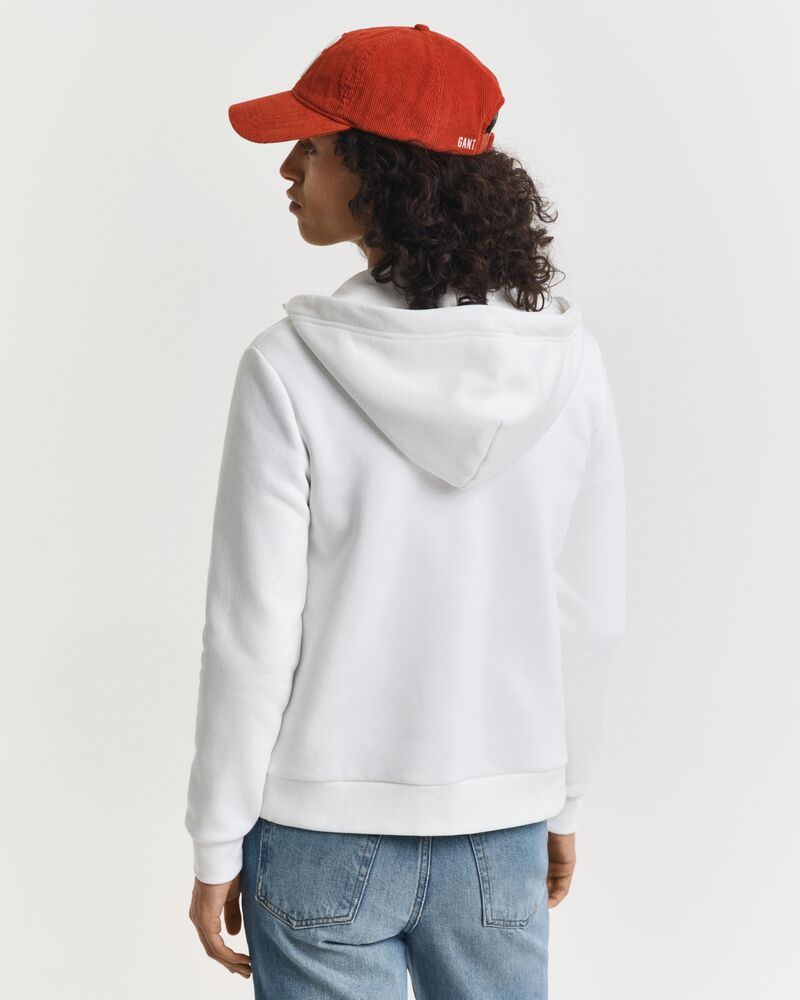 GANT Reg Tonal Shield Zip Hoodie/Duks 4202588