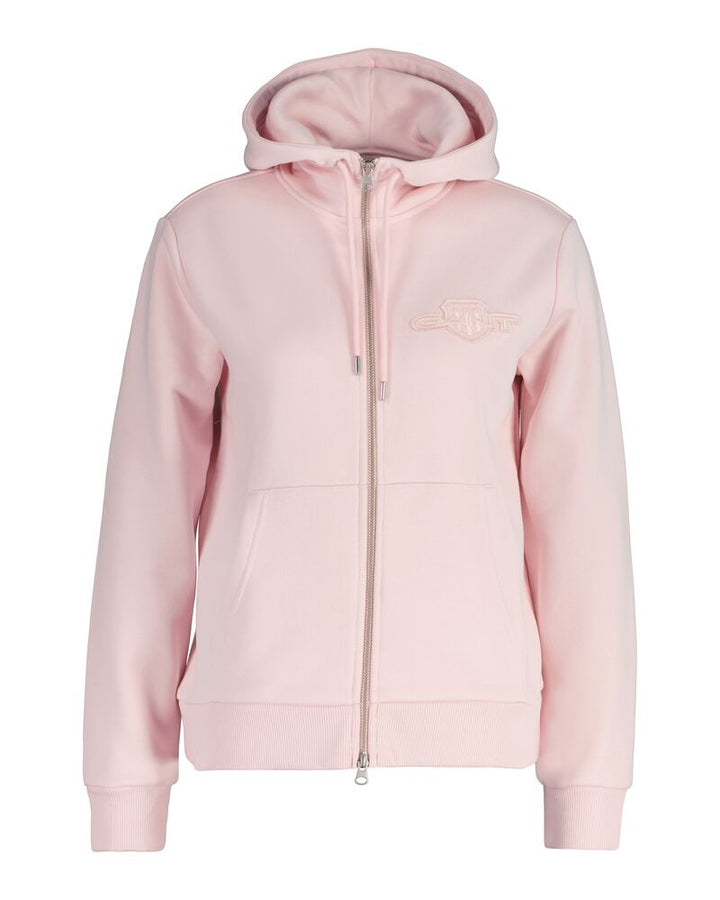 GANT Reg Tonal Shield Zip Hoodie/Duks 4202588