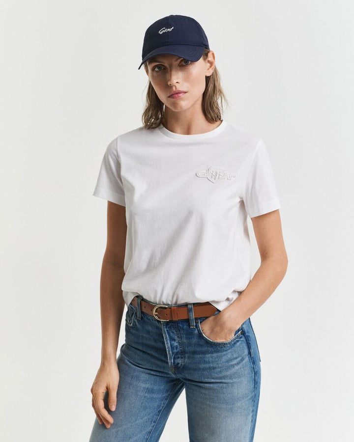 GANT Reg Tonal Shield Ss T-Shirt/Majica 4202589