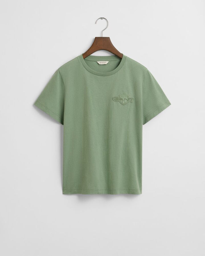 GANT Reg Tonal Shield Ss T-Shirt/Majica 4202589
