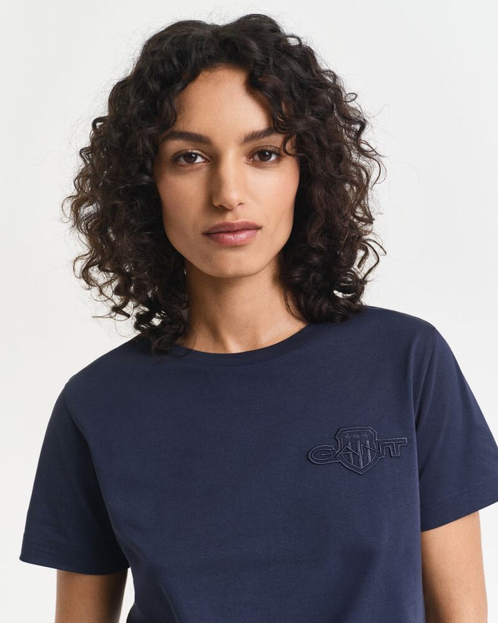 GANT Reg Tonal Shield Ss T-Shirt/Majica 4202589