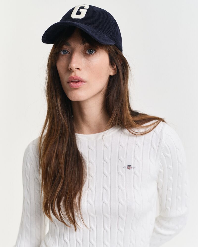 GANT Stretch Cotton Cable C-Neck/Pulover 4800100