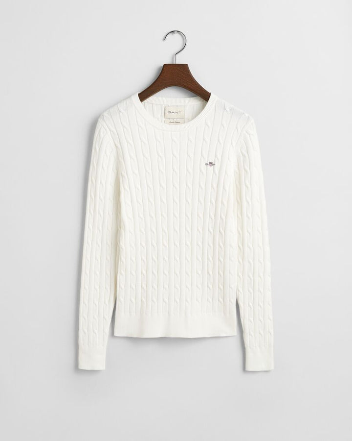 GANT Stretch Cotton Cable C-Neck/Pulover 4800100