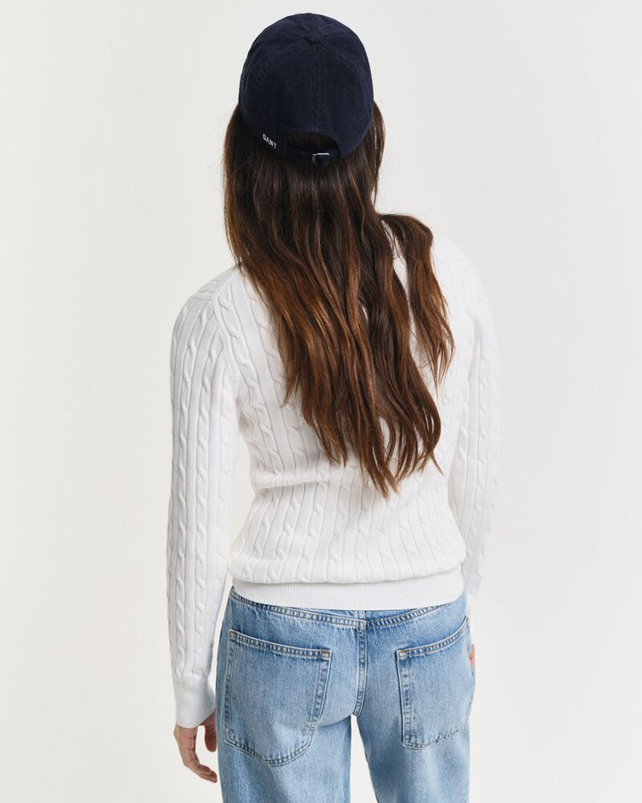 GANT Stretch Cotton Cable C-Neck/Pulover 4800100