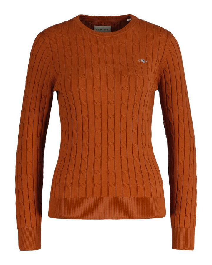 GANT Stretch Cotton Cable C-Neck/Pulover 4800100