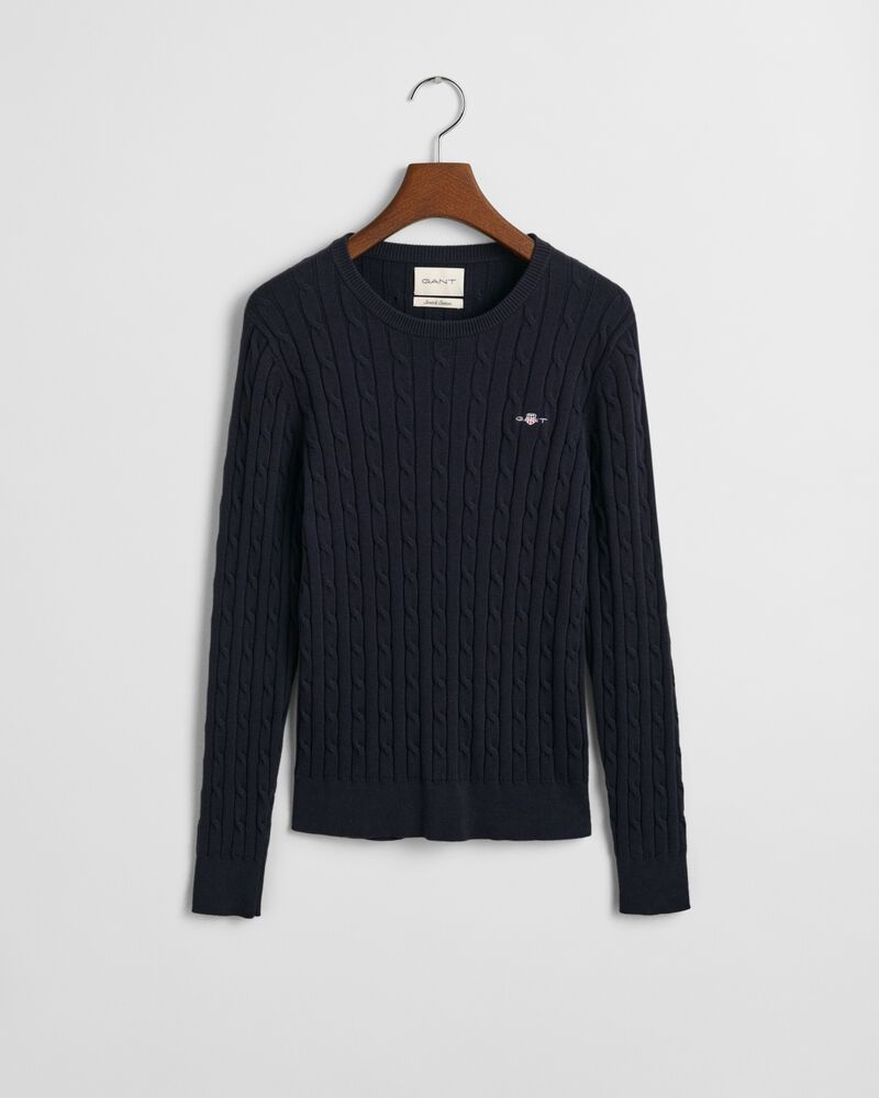GANT Stretch Cotton Cable C-Neck/Pulover 4800100