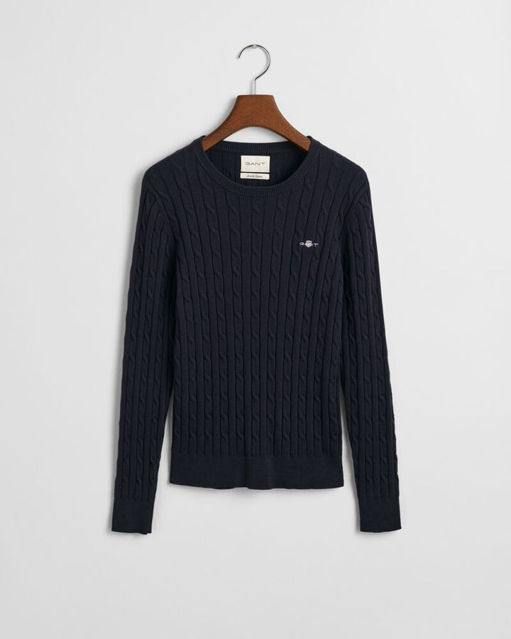 GANT Stretch Cotton Cable C-Neck/Pulover 4800100
