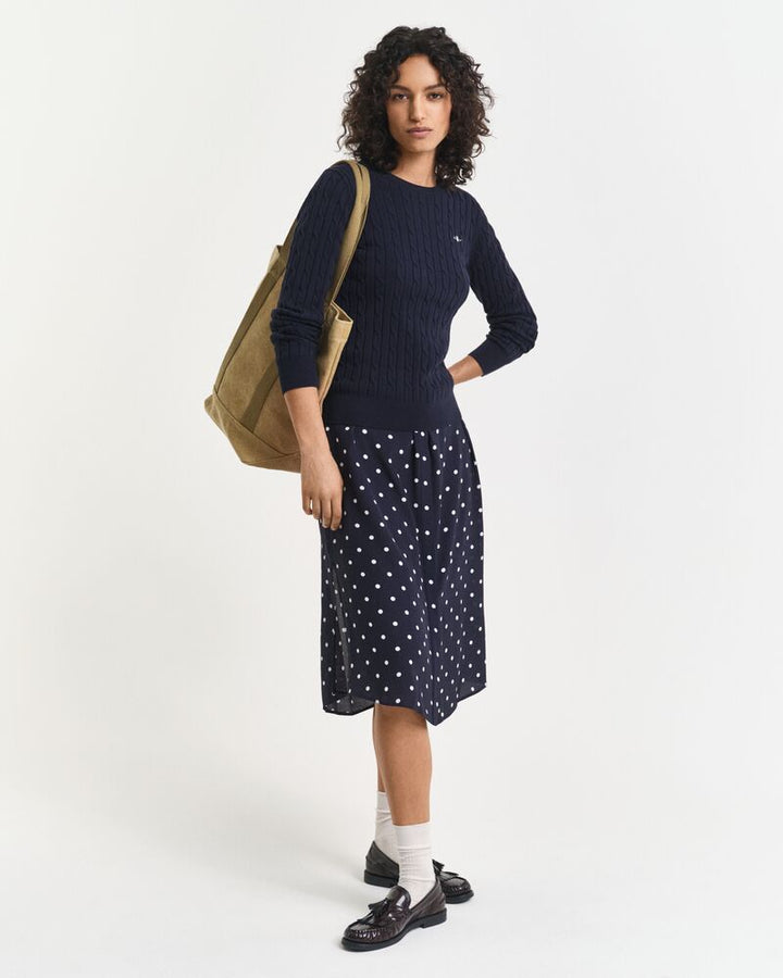 GANT Stretch Cotton Cable C-Neck/Pulover 4800100
