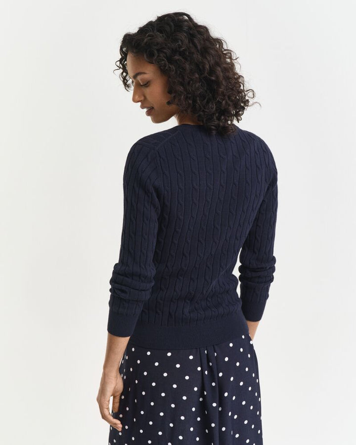 GANT Stretch Cotton Cable C-Neck/Pulover 4800100