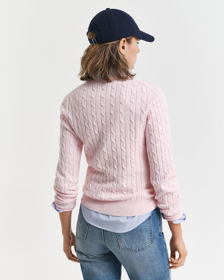 GANT Stretch Cotton Cable C-Neck/Pulover 4800100