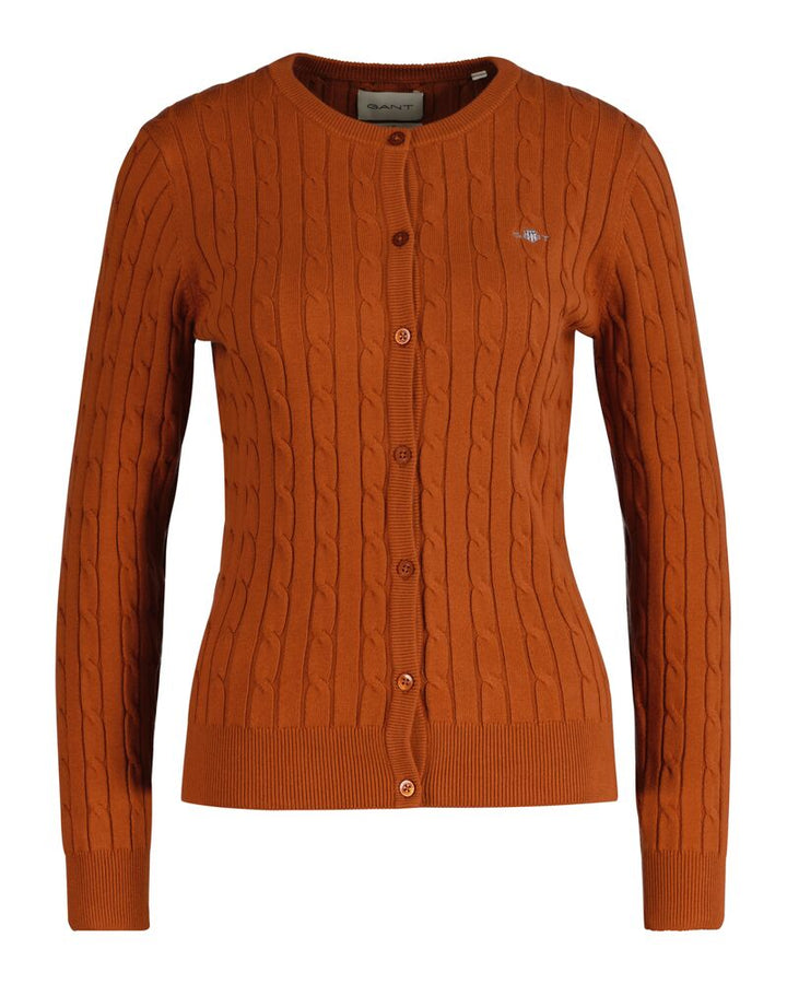 GANT Stretch Cotton Cable Cardigan/Pulover 4800103