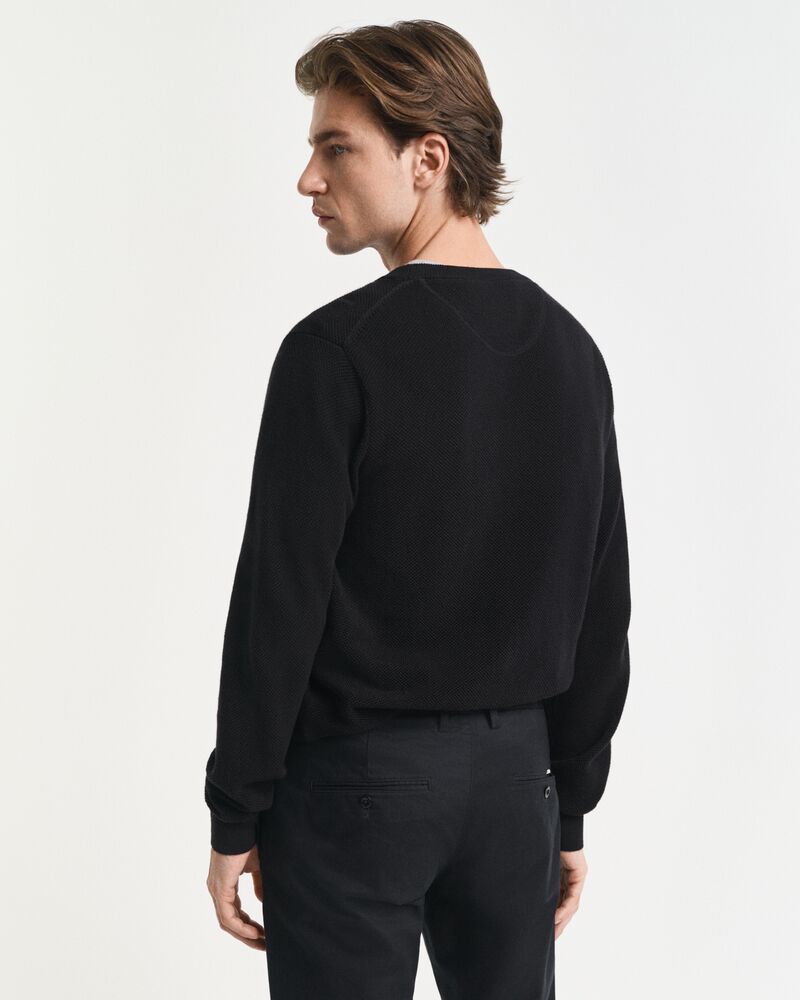 GANT Cotton Pique C-Neck/Pulover 8040521