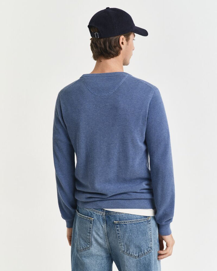 GANT Cotton Pique C-Neck/Pulover 8040521