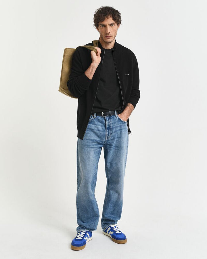 GANT Cotton Pique Zip Cardigan/Pulover 8040524