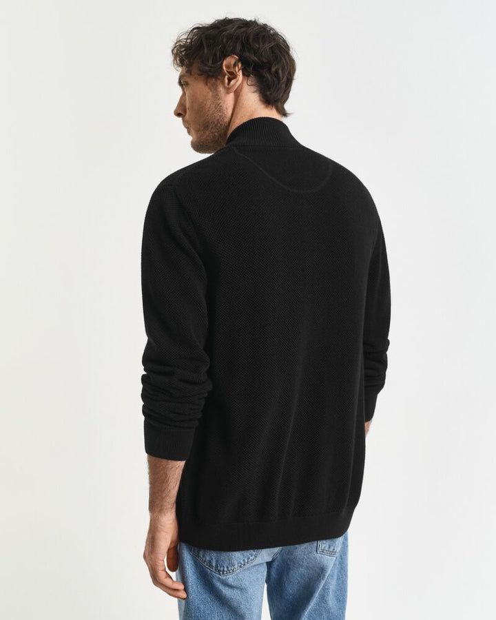 GANT Cotton Pique Zip Cardigan/Pulover 8040524