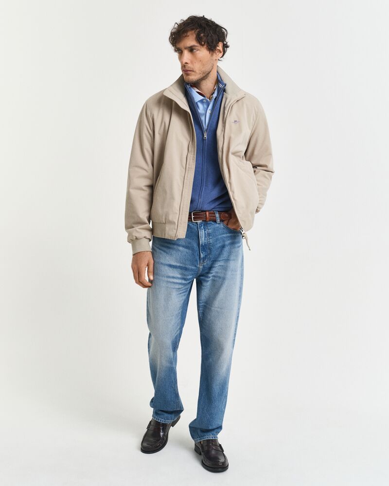 GANT Cotton Pique Zip Cardigan/Pulover 8040524