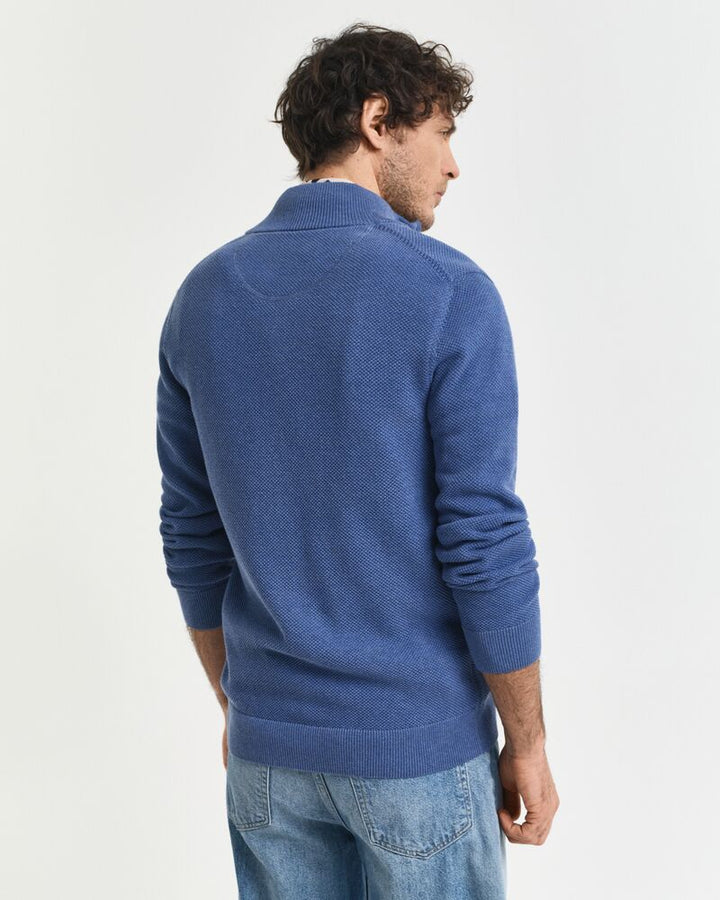 GANT Cotton Pique Zip Cardigan/Pulover 8040524