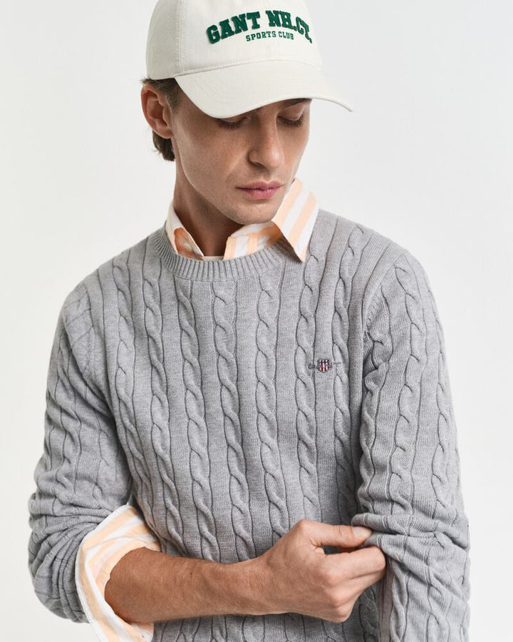 GANT Cotton Cable C-Neck/Pulover 8050601