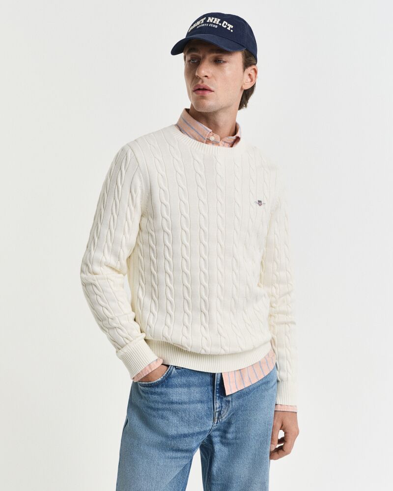 GANT Cotton Cable C-Neck/Pulover 8050601