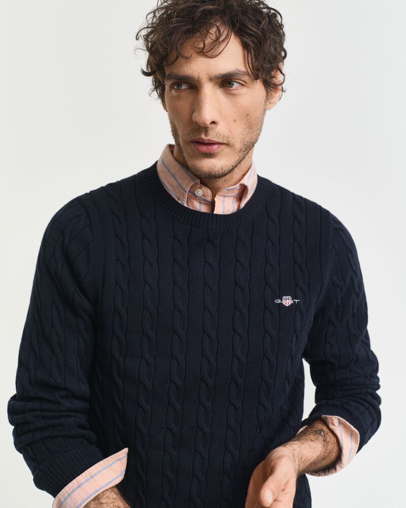 GANT Cotton Cable C-Neck/Pulover 8050601