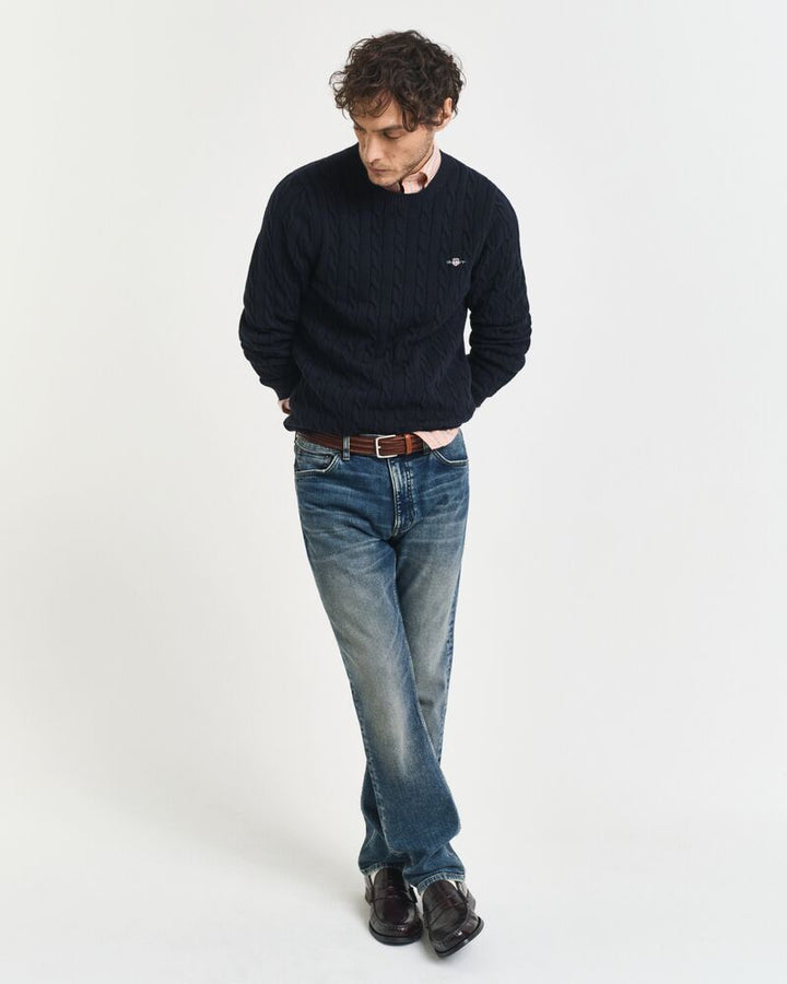 GANT Cotton Cable C-Neck/Pulover 8050601