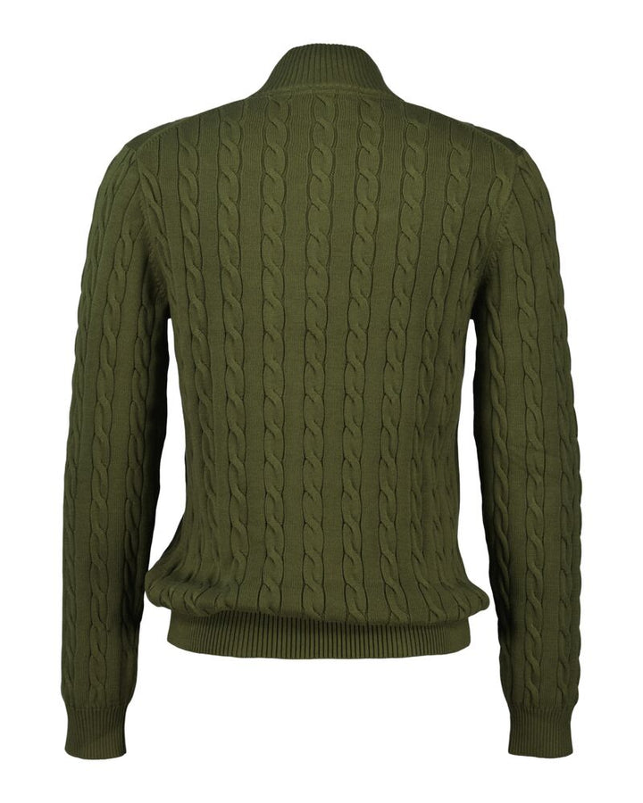 GANT Cotton Cable Half Zip/Pulover 8050603