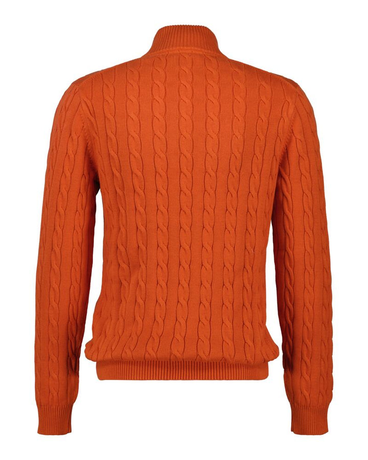 GANT Cotton Cable Half Zip/Pulover 8050603