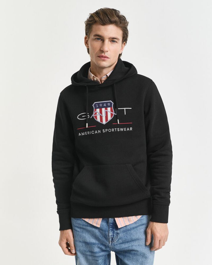 GANT Reg Archive Shield Hoodie/Duks 2047082