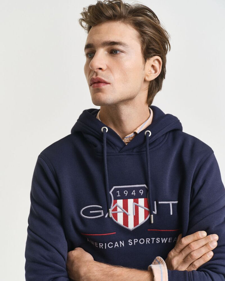 GANT Reg Archive Shield Hoodie/Duks 2047082