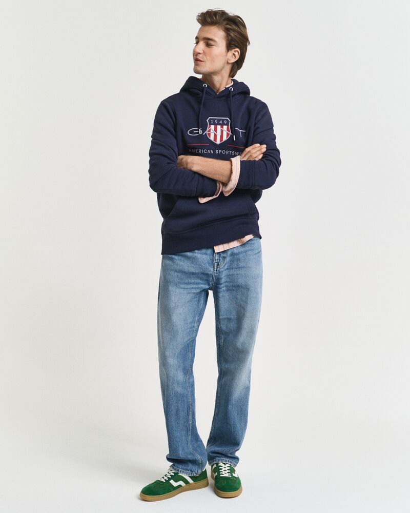 GANT Reg Archive Shield Hoodie/Duks 2047082