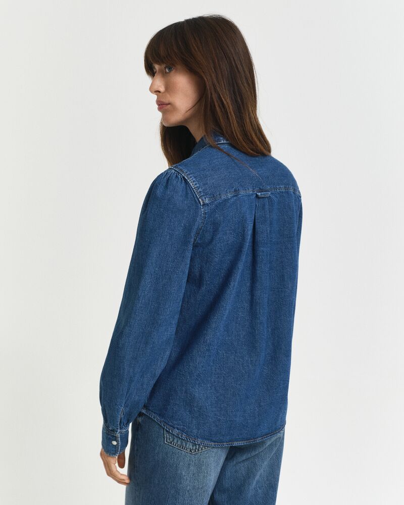 GANT Reg Puff Sleeve Denim Shirt/Košulja 4300539
