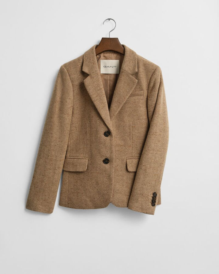 GANT Slim Wool Blend Herringbone Blazer/Sako 4770341