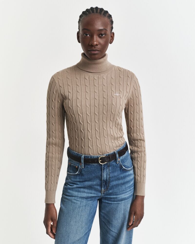 GANT Stretch Cotton Cable Turtleneck/Pulover 4800102