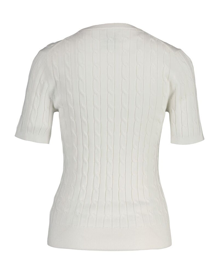 GANT Stretch Cotton Cable Ss C-Neck/Pulover 4800105