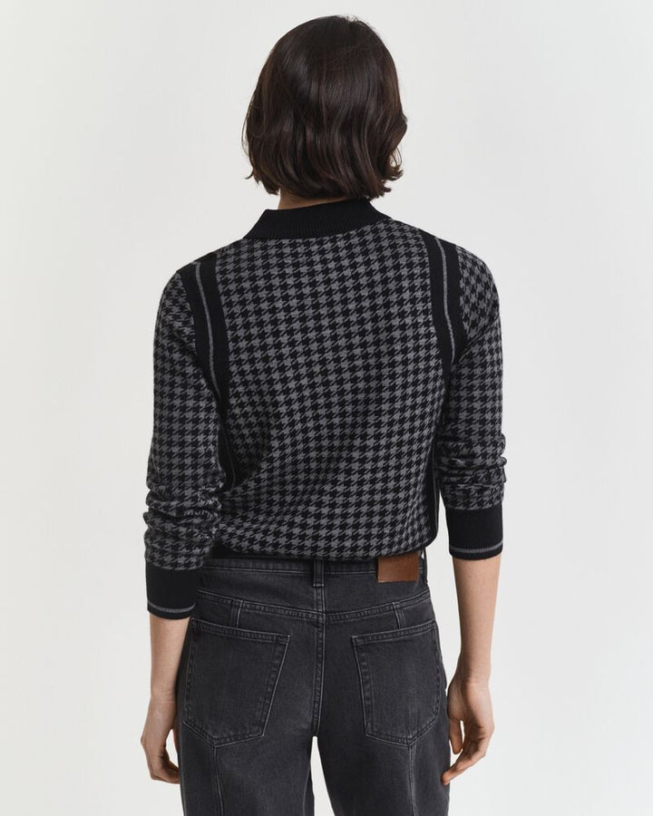 GANT Houndstooth Jacquard Polo/Pulover 4805367