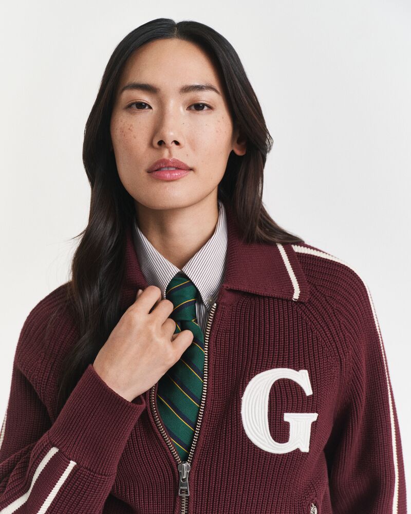 GANT Varsity Zip Cardigan/Pulover 4805369