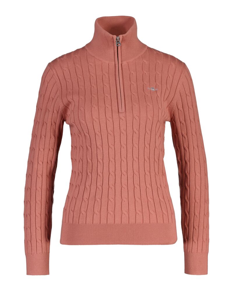 GANT Stretch Cotton Cable Half-Zip/Pulover 4805418