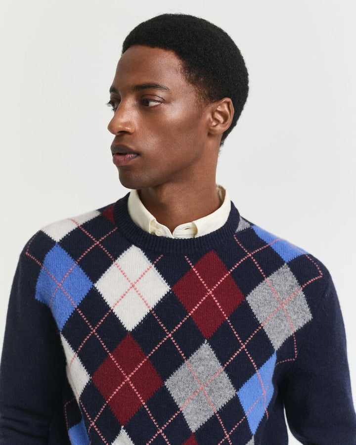 GANT Argyle C-Neck/Pulover 8060102