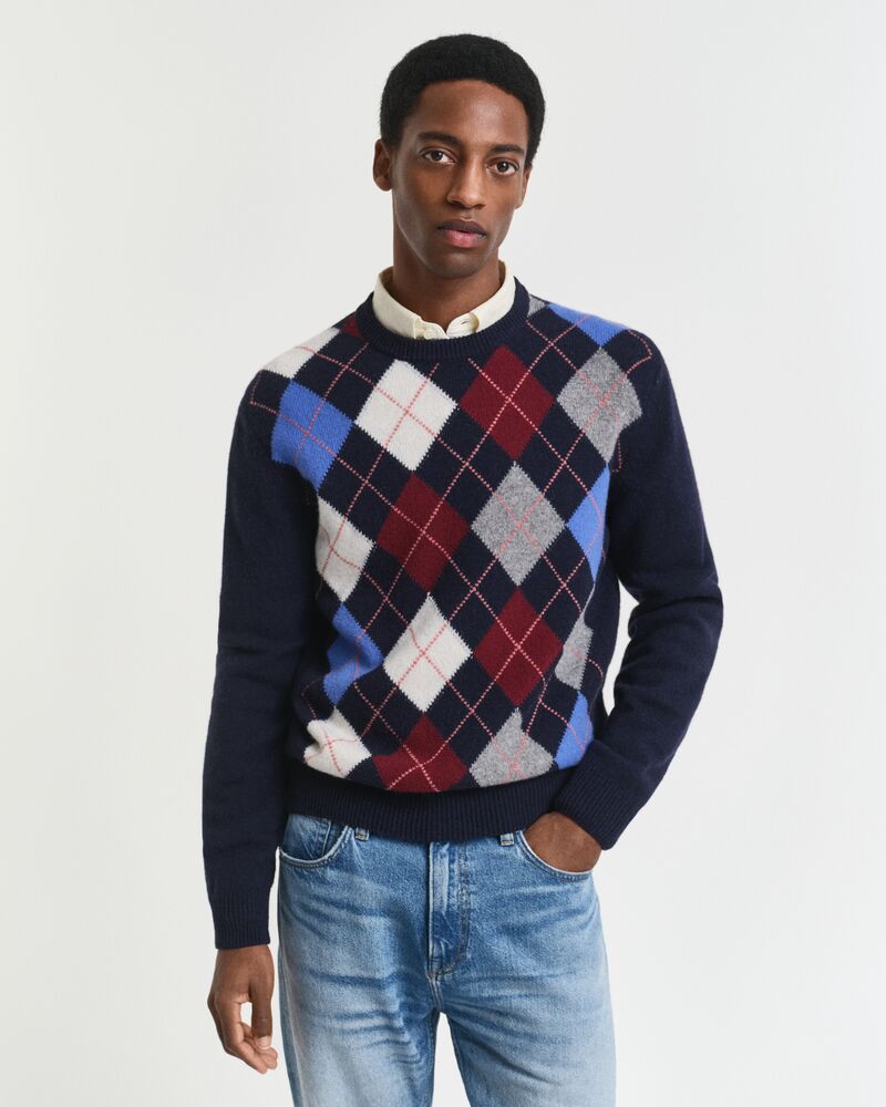 GANT Argyle C-Neck/Pulover 8060102