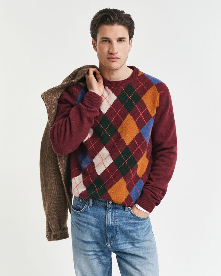 GANT Argyle C-Neck/Pulover 8060102