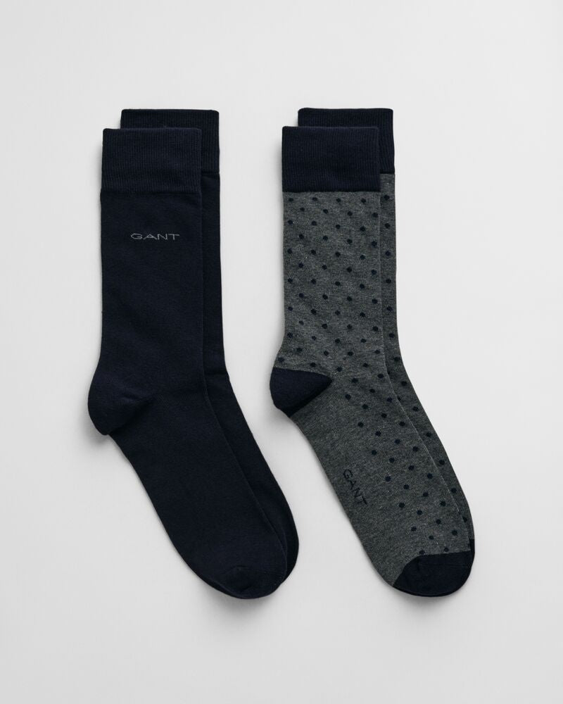 GANT Dot And Solid Socks 2-Pack/2-Pack Čarape 9960260