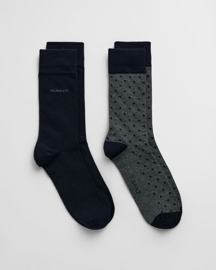 GANT Dot And Solid Socks 2-Pack/2-Pack Čarape 9960260