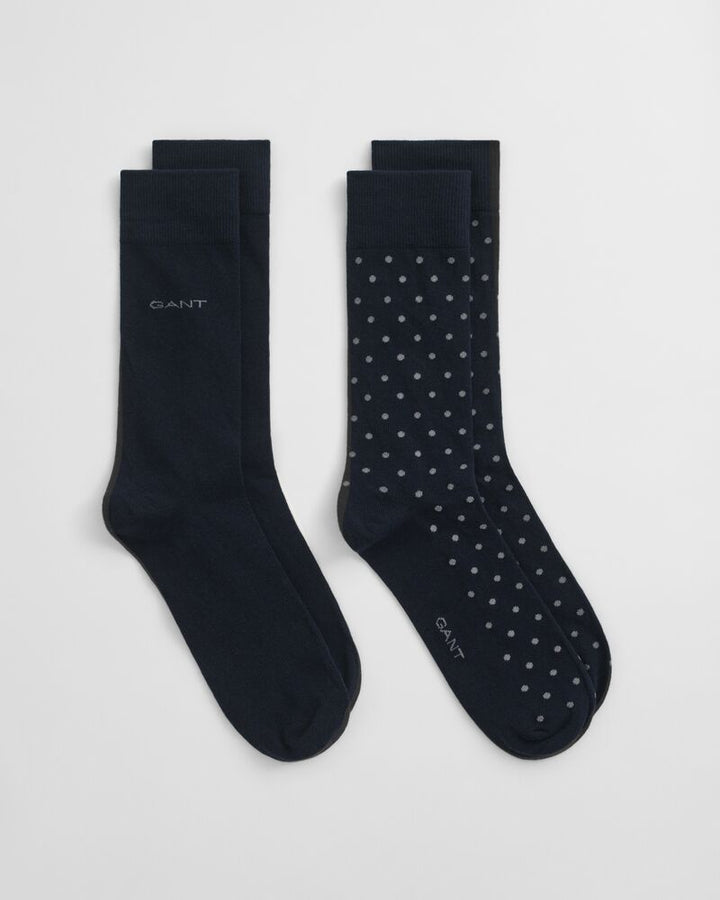 GANT Dot And Solid Socks 2-Pack/2-Pack Čarape 9960260