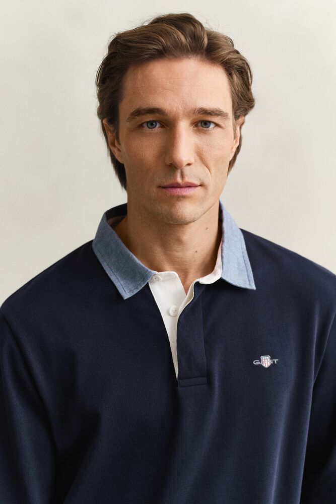 GANT Chambray Collar Heavy Rugger /Polo majica 2004082
