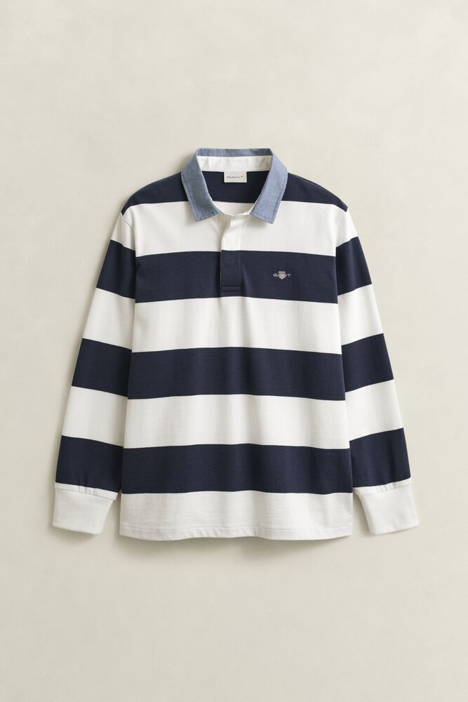 GANT Chambray Collar Striped Heavy Rugger /Polo majica 2004083