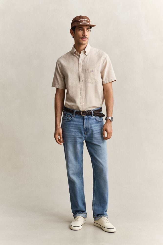GANT Linen Blend Short Sleeve Shirt/Košulja 3250083
